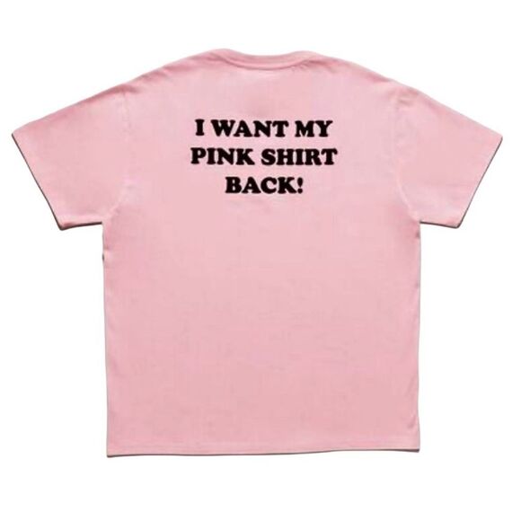 **SOLD** Mean Girls x Forever 21 Pink Oversized Graphic Tee Size Large - Picture 9 of 12